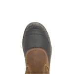 Men Floorhand Swamp Steel-Toe Work Wellington VZRN93 Dark Brown Wolverine - Image 5