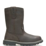 Men Floorhand Waterproof Steel-Toe 10" Wellington VZRN46 Dark Brown Wolverine