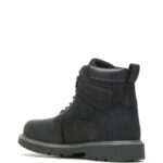 Men Floorhand Waterproof Steel-Toe 6" Work Boot VZRN12 Black Wolverine - Image 3