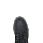 Men Floorhand Waterproof Steel-Toe 6" Work Boot VZRN12 Black Wolverine - Image 5