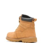 Men Floorhand Waterproof Steel-Toe 6" Work Boot VZRN14 Wheat Wolverine - Image 3