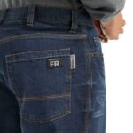Men FR Stretch Denim VZRN260 Rinse Wash Wolverine - Image 4