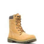 Men Gold Waterproof Insulated 8" Work Boot VZRN213 Gold Wolverine - Image 2