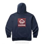 Men Graphic Hoody VZRN287 America's Original Wolverine - Image 2