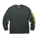 Men Graphic Long Sleeve - Sleeve Logo VZRN255 Dark Grey Heather Wolverine
