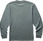 Men Graphic Long Sleeve - Sleeve Logo VZRN257 Slate Blue Wolverine - Image 2