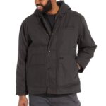 Men Guardian Cotton Work Jacket VZRN320 Onyx Wolverine - Image 5