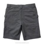 Men Guardian Cotton Work Short VZRN325 Onyx Wolverine - Image 3