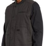 Men Guardian Cotton Work Vest VZRN323 Onyx Wolverine - Image 5