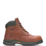 Men Harrison Lace-Up Steel-Toe 6" Work Boot VZRN29 Brown Wolverine