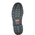 Men Harrison Lace-Up Steel-Toe 6" Work Boot VZRN29 Brown Wolverine - Image 4