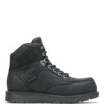 Men Hellcat UltraSpring Moc Toe Wedge 6" CarbonMAX Work Boot VZRN10 Black Wolverine