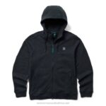 Men Hemp Hoody VZRN243 Black Wolverine
