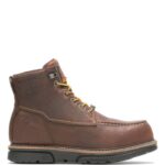 Men I-90 DuraShocks Moc-Toe 6" Work Boot VZRN195 Brown Wolverine