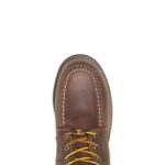 Men I-90 DuraShocks Moc-Toe 6" Work Boot VZRN195 Brown Wolverine - Image 5