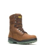 Men I-90 DuraShocks Waterproof Insulated Steel Toe 8" Work Boot VZRN36 Stone Wolverine - Image 2