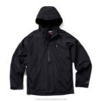 Men I-90 Rain Jacket VZRN298 Black Wolverine