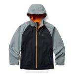 Men I-90 Rain Jacket VZRN299 Concrete Wolverine