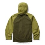 Men I-90 Rain Jacket VZRN301 Green Moss Wolverine - Image 2