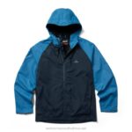 Men I-90 Rain Jacket VZRN302 Surf Blue Wolverine