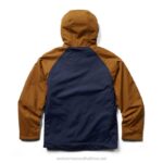 Men I-90 Sherpa Lined Rain Jacket VZRN245 Navy Wolverine - Image 3