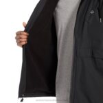 Men I-90 Sherpa Lined Rain Jacket VZRN246 Black Wolverine - Image 5