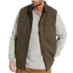 Men Lockhart Vest VZRN264 Black Olive Wolverine - Image 2