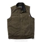Men Lockhart Vest VZRN264 Black Olive Wolverine
