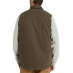 Men Lockhart Vest VZRN264 Black Olive Wolverine - Image 4