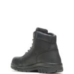 Men Marquette Steel-Toe 6" Work Boot VZRN84 Black Wolverine - Image 3