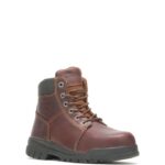 Men Marquette Steel-Toe 6" Work Boot VZRN85 Walnut Wolverine - Image 2