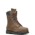 Men McKay Waterproof Steel-Toe 8 Work Boot VZRN111 Brown Wolverine - Image 2