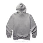 Men Midweight Pullover Hoody VZRN326 Light Gray Heather Wolverine - Image 3