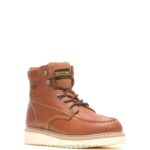 Men Moc-Toe Steel-Toe EH 6" Work Boot VZRN23 Tan Wolverine - Image 2