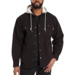 Men Overman Shirt Jac VZRN268 Black Wolverine - Image 2