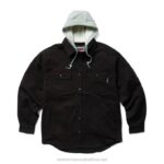 Men Overman Shirt Jac VZRN268 Black Wolverine