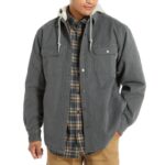 Men Overman Shirt Jac VZRN269 Granite Wolverine - Image 2