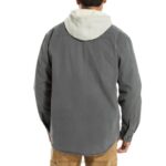 Men Overman Shirt Jac VZRN269 Granite Wolverine - Image 4