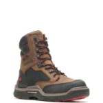 Men Raider DuraShocks Heavy Duty 8" CarbonMax Work Boot VZRN41 Brown Wolverine - Image 2