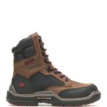 Men Raider DuraShocks Heavy Duty 8" CarbonMax Work Boot VZRN41 Brown Wolverine
