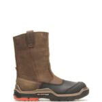 Men Raider DuraShocks Shield CarbonMax Wellington Work Boot VZRN139 Dark Brown Wolverine
