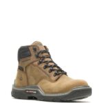 Men Raider DuraShocks Waterproof 6" CarbonMAX Work Boot VZRN45 Brown Wolverine - Image 2
