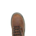 Men Raider DuraShocks Waterproof 6" Met-Guard Work Boot VZRN143 Peanut Wolverine - Image 5