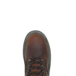 Men Raider DuraShocks Waterproof 6" Work Boot VZRN168 Peanut Wolverine - Image 5