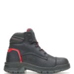 Men Ram Trucks Collection - Rebel Safety Toe Work Boot VZRN119 Black/Red Wolverine