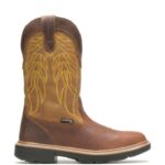 Men Rancher DuraShocks CarbonMax Wellington Work Boot VZRN124 Tobacco/Gold Wolverine