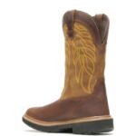 Men Rancher DuraShocks CarbonMax Wellington Work Boot VZRN124 Tobacco/Gold Wolverine - Image 3