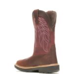 Men Rancher DuraShocks CarbonMax Wellington Work Boot VZRN125 Peanut/Red Wolverine - Image 3