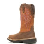 Men Rancher DuraShocks CarbonMax Wellington Work Boot VZRN126 Yellow/Orange Wolverine - Image 3