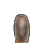 Men Rancher EPX CarbonMax Work Wellington VZRN148 Gravel/Brown Wolverine - Image 5